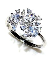 Anillo Mujer Fantasia in Oro blanco Cubic Zirconia FANTASY ZIRC OV 2.80 B